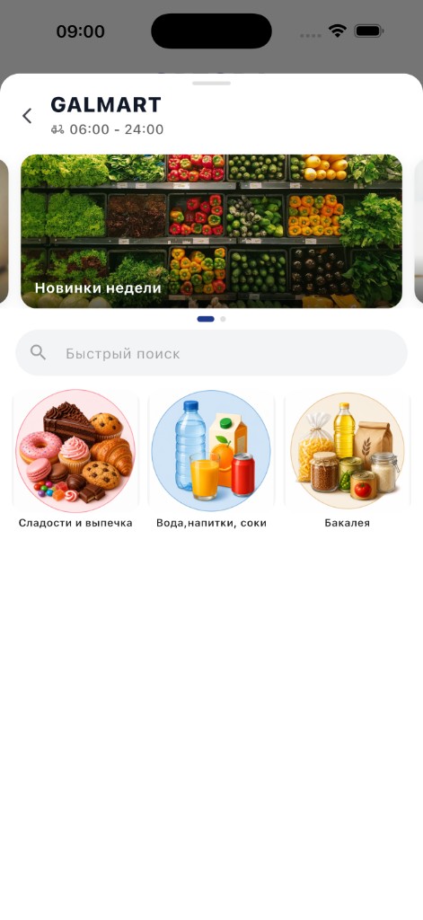 Каталог магазина Galmart